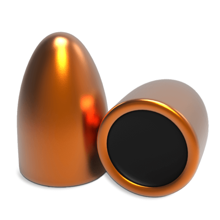 9mm 115 Gr. Full Metal Jacket Round Nose Bullets